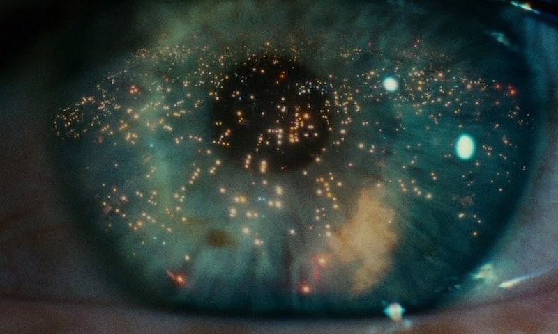 Blade Runner Eye and camera aperture