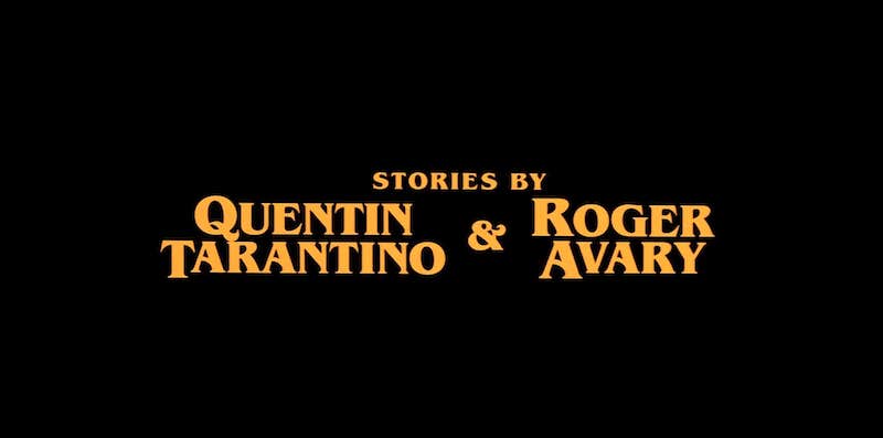 Pulp Fiction Writing Credit