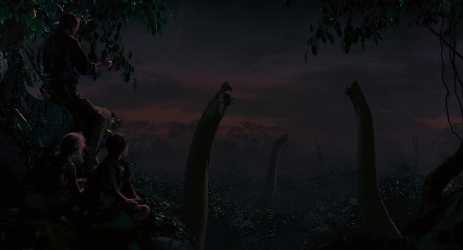 Sunset Jurassic Park