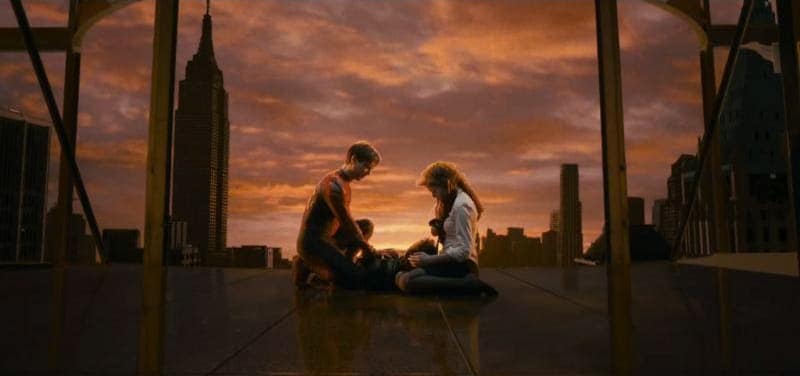 Sunset Spider Man